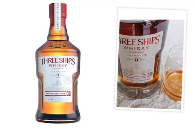 Three Ships Shiraz Cask Finish 11 yo single malt Whisky